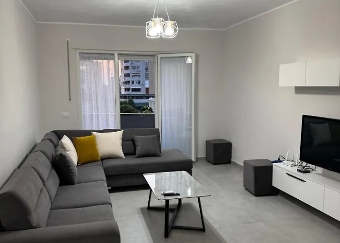 Gray & White Escape - Apartment